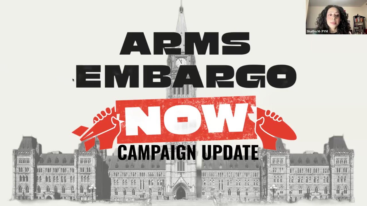 Arms Embargo Now Campaign Call
