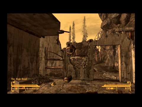 Fallout New Vegas Lonesome Road DLC Gameplay/Playthrough w/ Turbid TG1 Part 1 - Travelling