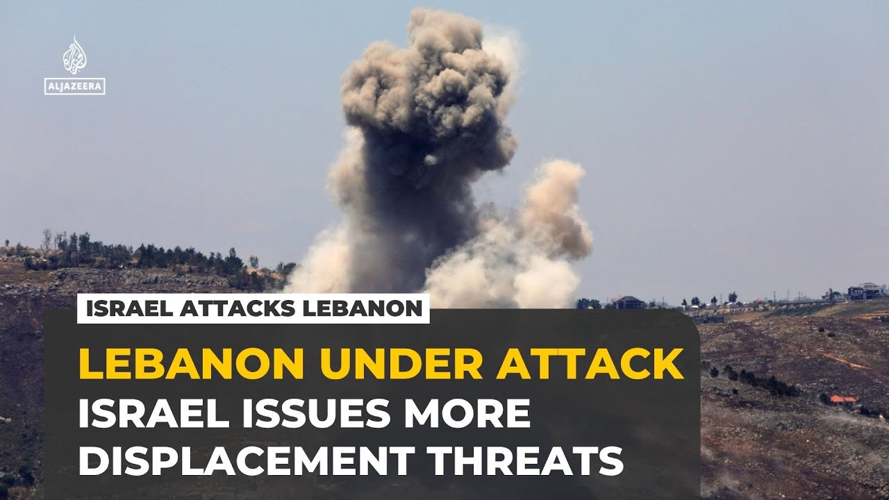 Israeli military bombs southern Lebanon, issues more displacement threats