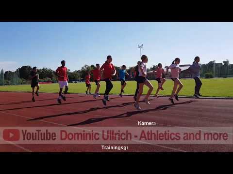 Training mit Abstand - Teil 16 - Koordinatives Aufwärmen durch Gruppenläufe