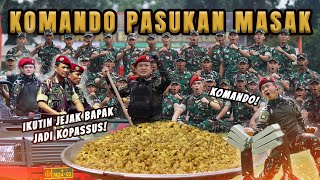 Download lagu SEHARI MENJADI KOPASSUS, HAMPIR GAGAL MASAK BESAR! mp3