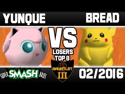 Yunque (Jigglypuff) VS Bread (Pikachu) | Gauntlet III 64 Singles Losers Top 8