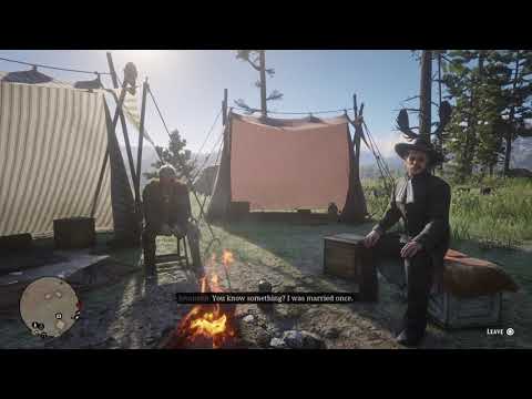 Reverend Swanson Talks About His Wife - Red Dead Redemption 2