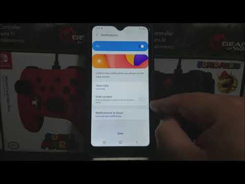 Metro by T-Mobile Samsung Galaxy A01 ScreenLock Setup (How To)