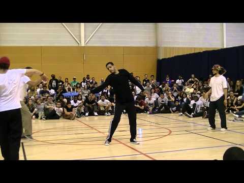 AOD 2013 - Poppin C & Sam Sam VS Nelson & Greentek POPPIN Demi final