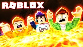 Roblox Adventures The Pals Are Drowning In Rising Lava