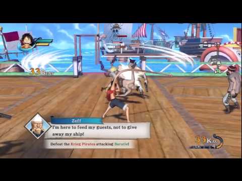 Gum Gum Rocket Gameplay - One Piece: Pirate Warriors - YouTube