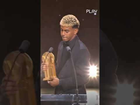 Lamine yamal wins Kops Trophy 😳🔥 #shorts