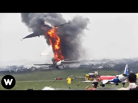 Tragic! Most Terrifying Catastrophic Plane Crashes Filmed Seconds Before Disaster | Best Of The Week