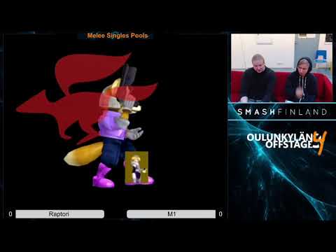 Oulunkylän Offstage 4 - Melee Singles - Pools - Raptori(Fox) vs M1(Sheik)