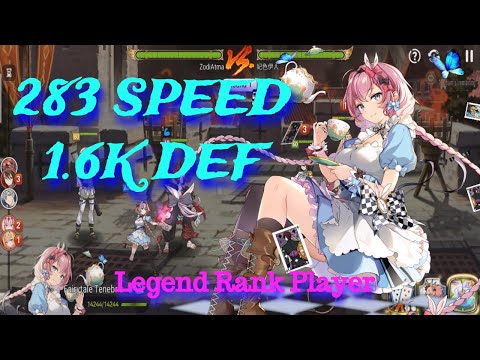[E7] Fairytale Tenebria Guild Wars Debut?! 283 Speed Disruptive Bruiser!! *Stats in Video!