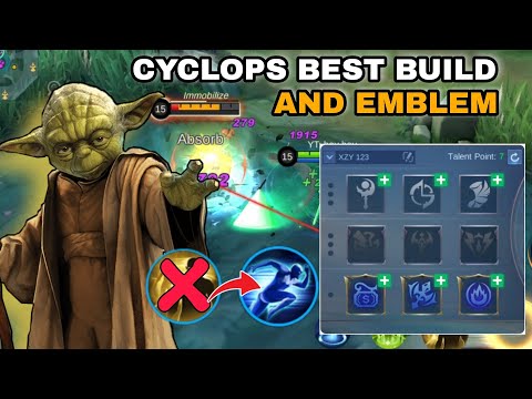 BUILD CYCLOPS PALING SAKIT 2022 | SPELL CYCLOPS PALING OVER POWER | TOP GLOBAL CYCLOPS 2022