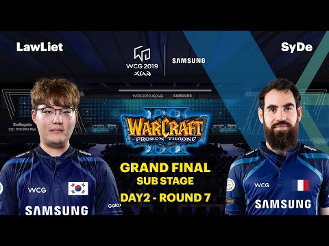 WCG 2019 GF | Warcraft 3 Group Stage | LawLiet vs SyDe