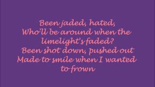 Christina Aguilera - Welcome with lyrics on screen