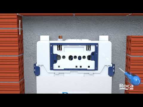 Slendra Plus Concealed cistern - Installation | Roca