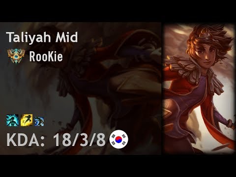Taliyah Mid vs Jayce - RooKie - KR Challenger Patch 7.16