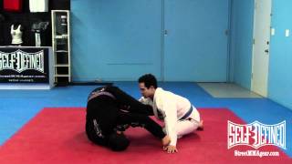 BJJ Triangle Choke: Gi Jiu Jitsu Rubber Guard Submission presented by Self Defined Fitness