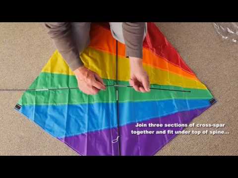 aGreatLife Diamond Kite Assembly Instructions amazon best selling kite for kids