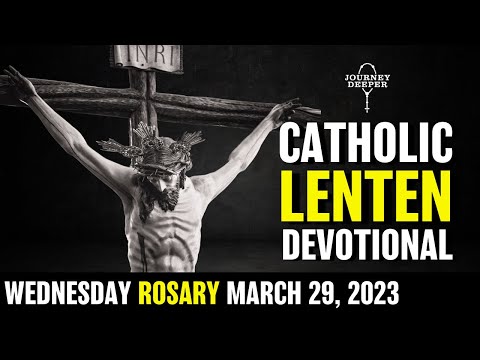 WEDNESDAY ROSARY 💜 GLORIOUS Mysteries of Holy Rosary 💜 March 29, 2023 💜 VIRTUAL ROSARY