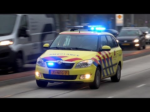 [14.11.2019] A1, MICU & [Solo-] Ambulance in Groningen