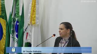 Sessão ordinária da Câmara de Vereadores Irati 27/06/2023