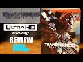 Transformers The Last Knight 4K | 3D Bluray Review | Steelbook Unboxing | Dolby Atmos