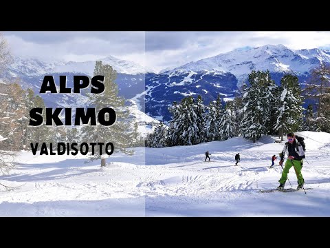 Malga San Colombano - SKIMO Bormio - 4k Stelvio ALPS Drone