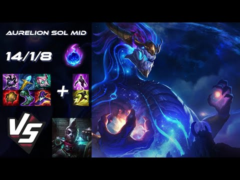 MID Aurelion Sol vs Ekko - NA Grandmaster Patch 25.S2.4
