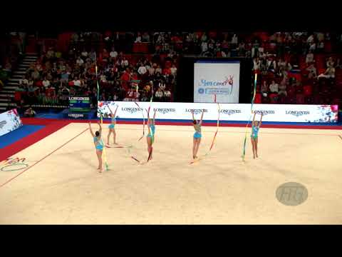 Slovakia (SVK) - 2019 Rhythmic Junior Worlds, Moscow (RUS) - Qualifications 5 Ribbons