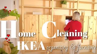SNOWY DAY CLEANING MOTIVATION | IKEA furniture and organizing