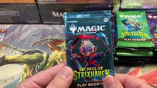 Secrets Of Strixhaven Play Boxes Are GOOD! Magic The Gathering MTG SOS Booster Box Opening Unboxing