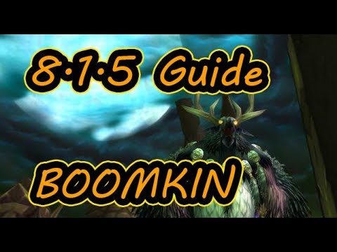 Jaxsun | 8.1.5 BALANCE DRUID GUIDE | WoW BFA