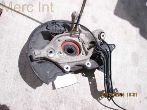 2009 Mercedes C300 LH REAR SPINDLE 2303570308 - mbiparts.com Used OEM Mercedes Parts - Disman... OEM
