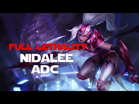 League of Legends - Off Meta Monday - Full Lethality Nidalee ADC