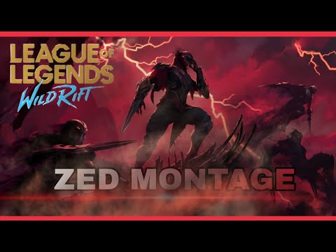 Wildrift Zed Montage |God Of Zed Outplayed - League Of Legends 2021