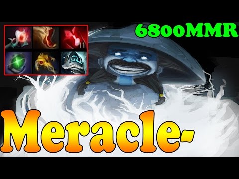 Dota 2 - Meracle- 6800 MMR Plays Storm Spirit Vol 1 - Ranked Match Gameplay!