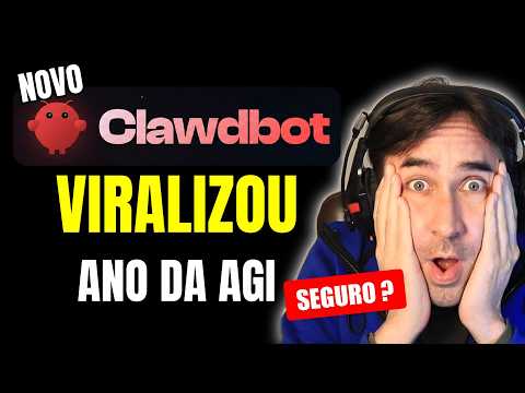 NOVO ClawdBot Surpreende a Internet Inteira e Promete Acelerar a iA em 2026 (ou MoltBot)