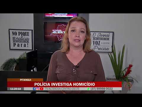 Polícia investiga homicídio em Pitangui