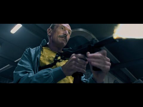 Copshop (2021) Hallway Shootout Scene