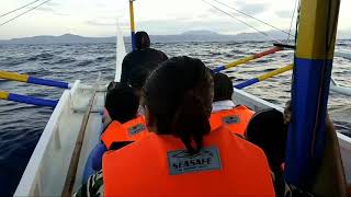 preview picture of video 'Facing waves on way off from Balut Island, Sarangani Adventure'