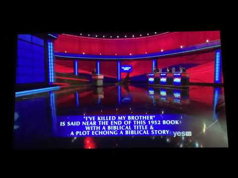 Final Jeopardy, “20th Century Novels” - Kyle Jones Day 4 (9/17/18)