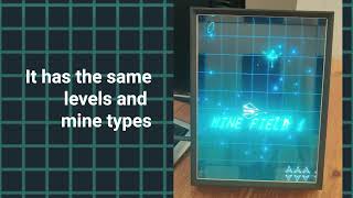 Mine Storm 4D, a holographic Vectrex Mine Storm remake