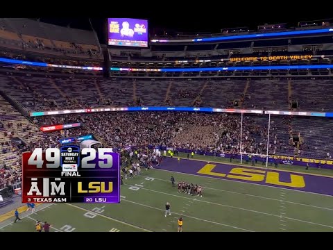 Texas A&M vs LSU 2025 - No huddle