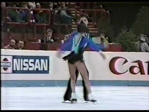 Profile of Yamaguchi & Galindo (USA), Review of Pairs' OP - 1989 World Figure Skating Championships
