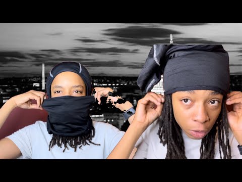 Reflective Nike Ski Mask