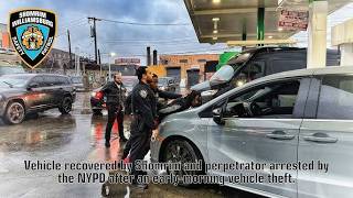 Williamsburg Shomrim: Stolen Vehicle Recovered, Driver Arrested