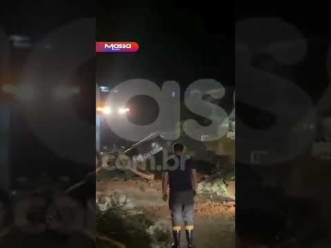 Temporal causa estragos em cidade do Paraná