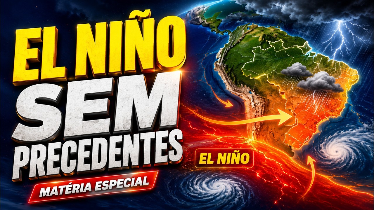 El Niño sem precedentes deve se intensificar e só perderá forças em  2027