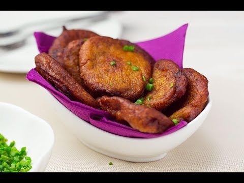 Tatale (Spiced Fried Mashed Plantain)