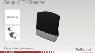 ReSound TV Streamers - stream to hearing aid, ReSound